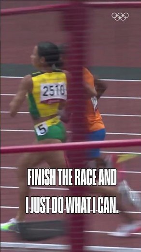 When Sifan Hassan fell in the 1,500m heats at #Tokyo2020 but got up and still completed the race!