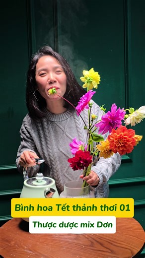 Cách Cắm Bình Hoa Tết Thảnh Thơi Đáng Nhớ