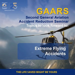 The GAARS Seminar series focuses on specialised accident-prevention training through Educational Guidance Materials (EGM) developed by the General Aviation Safety Strategy Focus Group. Invest in your safety and be a better-equipped pilot! For enquiries, contact Mr. Shree Singh at singhs@caa.co.za #TheLifeSavedMightBeYours | South African Civil Aviation Authority - SACAA | Facebook