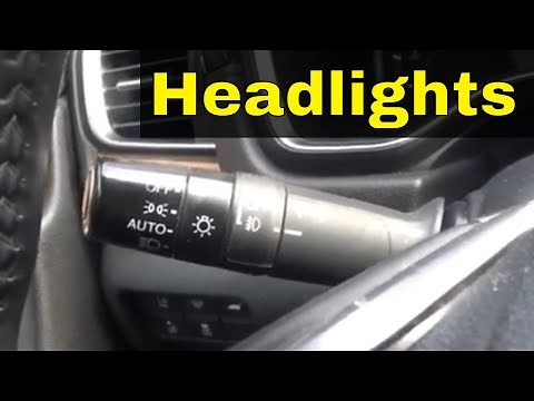 CR-V Headlights-How To Turn Them On And Off-Easy Tutorial