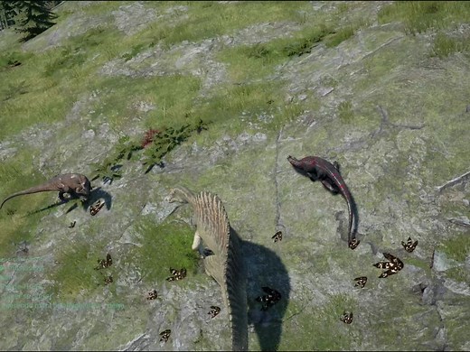 Spino VS 2 ceratosaurus #theisle #parati #theislegameplay #dinosaurios #fyppppppppppppppppppppppp