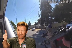 This cop calmly pulled up to an active shooter, put down his coffee, grabbed his rifle, and downed the perp from 180 yards with a single shot. Legend. ✊