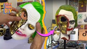 Join the journey of crafting an epic Joker statue, from raw materials to intricate details, in this mesmerizing DIY video! | Everything DIY | Facebook