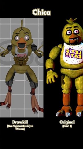 Drawkill Animatronics Vs Original