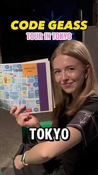 Code Geass is taking over Tokyo with this immersive tour!!😱✨ #codegeass #japan #tokyo #PR