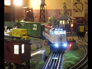 MTH Premier BN Screaming Eagle SD60M Freight Train O Gauge