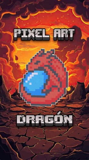 • MINECRAFT - PIXEL ART “DRAGÓN“ #pixelart #minecraft #pixel #dragon #pixelartminecraft @Minecraft