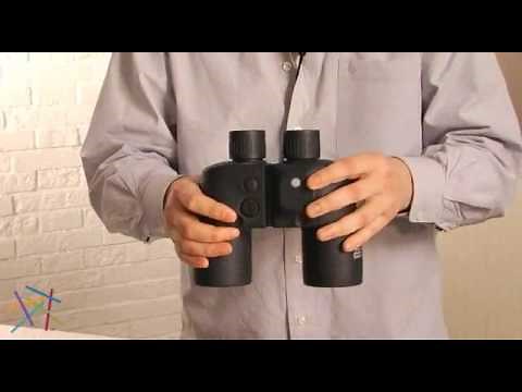 Bushnell 7x50mm Marine w Illuminated Compass & Rangefinder Reticle Binoculars - Product Review Video