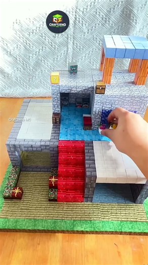 “400 Magnetic Blocks से घर बनाया 😱 | Last Result 🔥” #shorts #Minecraft