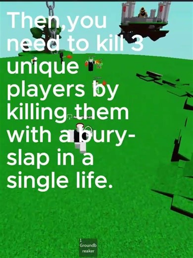 How to get GroundBreaker glove in Slap Battles #roblox #slapbattles