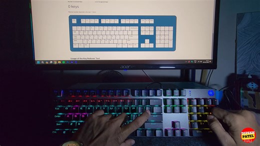 What is 6 key & N key Rollover and how it works? Every keyboard. #mechanical #keyboard #reelsvideoシ #viralreelschallenge #videochallenge # Part 2 | Dipesh Limbani
