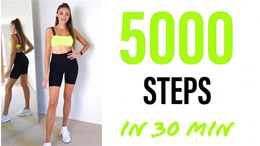 🔥30分钟快走5000步，在家就能轻松完成5000步的趣味有氧运动 YanaFit
