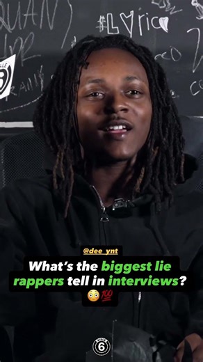 What’s the biggest lie rappers tell in interviews? 😳💯
