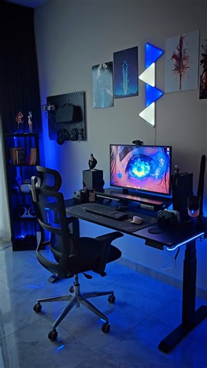 Nerox Builds | Setup Aesthetics | Back to blueee, i feel like this color is underrated for real. But yeah huge plans for the setup when i come home 🔥 So drop a follow.. | Instagram