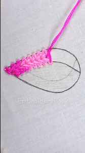 So pretty hand embroidery stitch learning🥰 #cute #reelsviral #embroidery #diy #popular #reels2024viral #content #fbreels #everyone #fypシ゚viral #useful #satisfying #viralreels #trending #foryoupage #viralreels #viralvideo #reelsfb #reelsvideo | EmbroideryBook