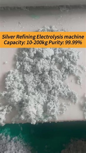 Automatic Silver Refining Machine for 99.99% Purity