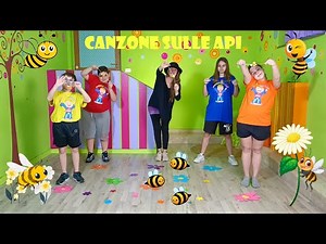 🎶💛CANZONE SULLE API PER BAMBINI DELL' INFANZIA E PRIMARIA - "API"🧡🎶