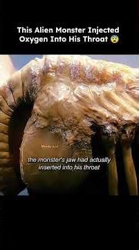This Alien Monster Injected Oxygen Into His Throat 😨 #movie #film #tiktok #fypviral #fyp