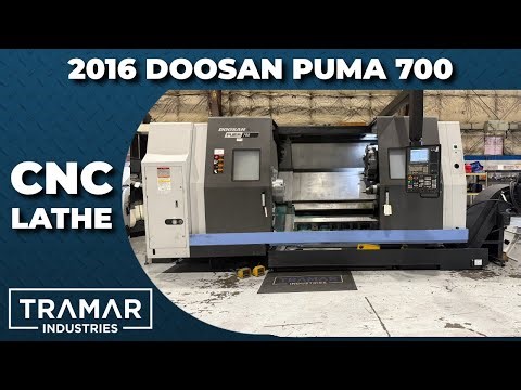 2016 Doosan Puma 700 Used CNC Lathe For Sale