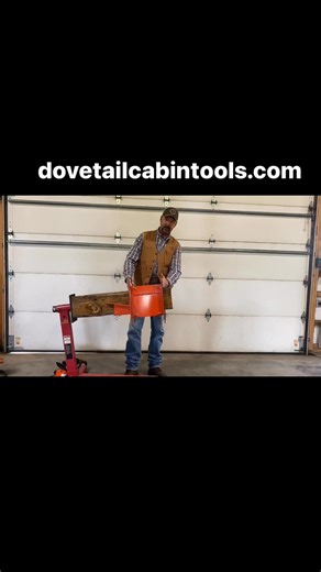 10K views · 162 reactions | Here is our log splice jig. This gives you unlimited options for the size of your cabin…. Make it as big as you want no matter how short your logs are! dovetailcabintools.com #cabin #cabinlife #diy #chainsaw #homesteading #woodwork | Dovetail Cabin Tools | Facebook