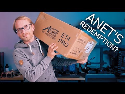 Is this ANET's comeback? ET4 Pro live unboxing and first print! 🔥