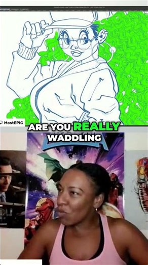 Amazing Spider-Woman Cosplay Encounter! (Not Pregnant!) #shorts