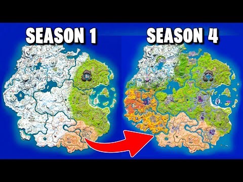 Fortnite Map Evolution (Chapter 3)