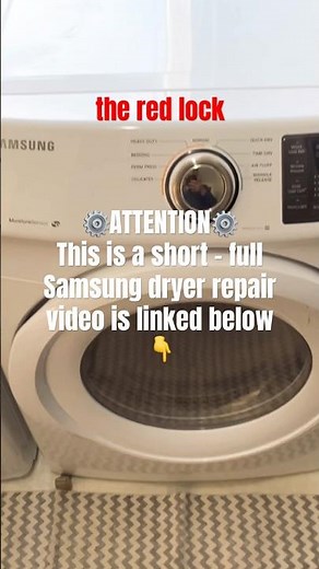Samsung Dryer DV42H5000EW - How to Turn Off Child Lock With Temp and Time Buttons (Winnipeg)