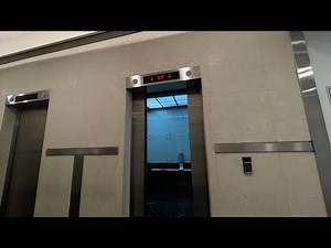 Fast Schindler 7000 Lifts - Fusionopolis One (Connexis North, high-rise)