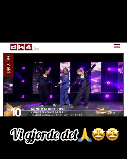 Jaaaa.. jeg kom ind på TV listen på DK4, som ne.10 på listen.🔥🔥 Ej, 1000 mange gange tak for din stemme.🎶🎶🙏 Har du mod på endnu en, jeg vil så gerne blive der. Send til 1214 og skriv Top AT💖 🤩🤩🤩🤩 Del og like gerne - det betyder alverden 👍 Yes, We made or as number 10 . Are you up for more, then vote at 1214 write Top AT. #ak #byakt #vennerdekommeroggår #tv#byaktmusic Hug AK