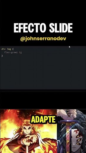 Galería interactiva con solo HTML y CSS 🔥 #html #css #shorts #slide