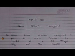 MMPC 2 solved Assignment 2021-22| MMPC 2 solved handwritten assignment 2022| MBA IGNOU ASSIGNMENT