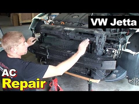 2012 VW Jetta AC Condenser and Compressor