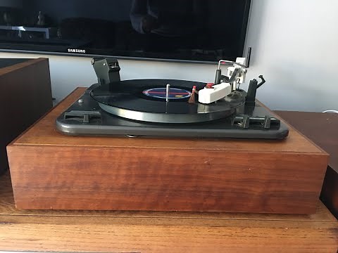 Garrard Type A II vintage turntable from the early 1960's