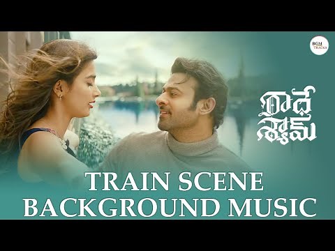 Radhe Shyam Train Scene BGM | Ee Raathale Song