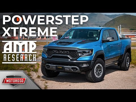 Powered Drop Steps for the RAM 1500 and TRX | AMP Research Powerstep Xtreme