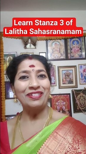 Learn to chant Lalitha Sahasranamam #shorts #lalithasahasranamam #shakti