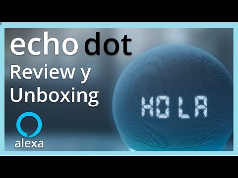ECHO DOT 4 🌳 | Amazon ALEXA de 4ta generación con reloj ✅ [Review y Unboxing en Español]