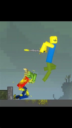 Noob invasion ep 1 #melonplayground #sandbox