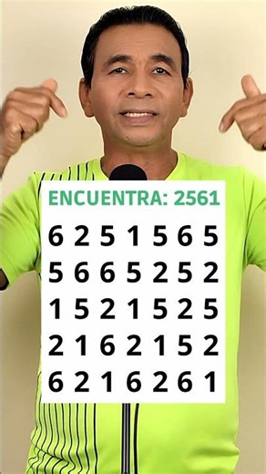 Find the 2561 in 5 seconds. Who managed to do it!