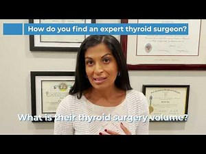 A complicated goiter underscores how important it is to find an expert thyroid surgeon