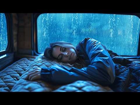 Warm Rainy Car Interior 🌧️ Sleep Better Than Before