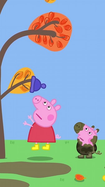 George’s Hat 🎩 #shorts #peppapig