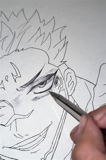 Tried Drawing With a 1 Rupee Pen… Unexpected Result!🔥|| Must watch||#drawing #sketch