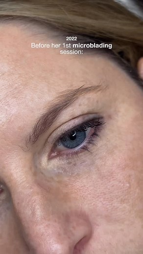 2.5K views · 37 reactions | From her first microblading in 2022 to...