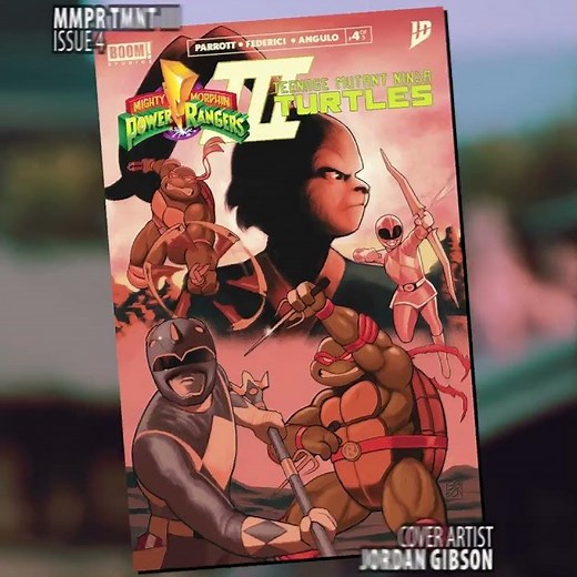 Comic Spotlight: MMPR/TMNT III #4 by Ryan Parrott