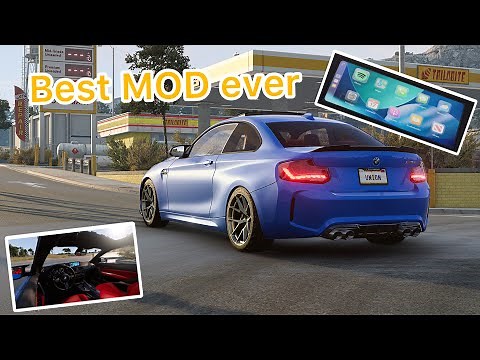 The BEST Car MOD Ever for BeamNG | BMW M2 | Working CarPlay & Features