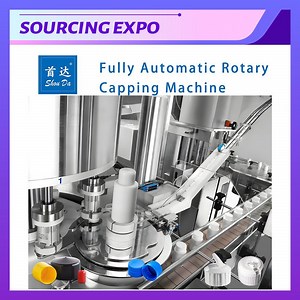 [Hot Item] Compact-Designed Automatic Rotary Capping Machine for Multi-Container with Servo Capping Systems