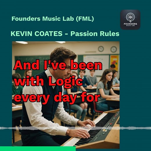 Kevin Coates is a local legend. This is a man that continually lives his passions. Music and Teaching When you want to spend your days and nights consumed with projects that excite you, that's passion. You can hear the happiness in his voice. Embracing your passion is definitely a means to enduring happiness. Listen to Kev's full episode here: https://www.foundersmusiclab.com/podcastepisodes/kevin-coates%3A- #passionandpurpose #founders #music #happiness | Founders Music Lab | Facebook