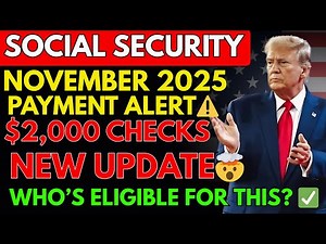 November Payment Alert Who Gets the New Social Security Raise This Month Stimulus Check Update 2025